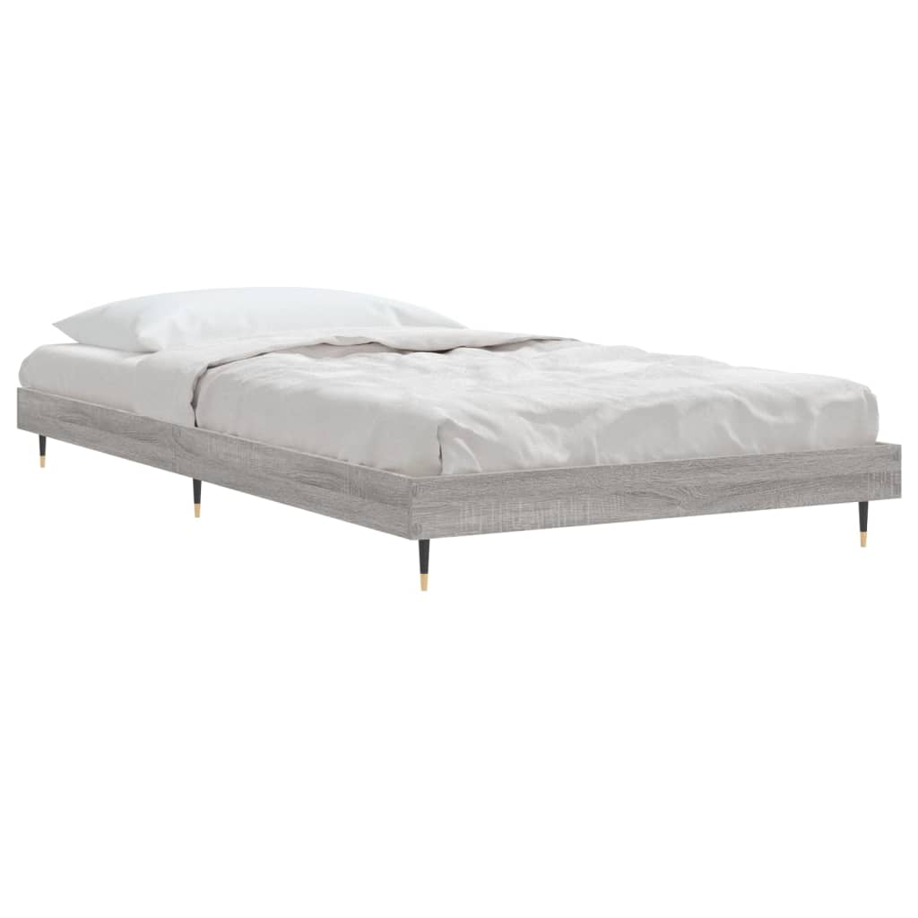Okvir za krevet boja hrasta 90x200 cm od konstruiranog drva