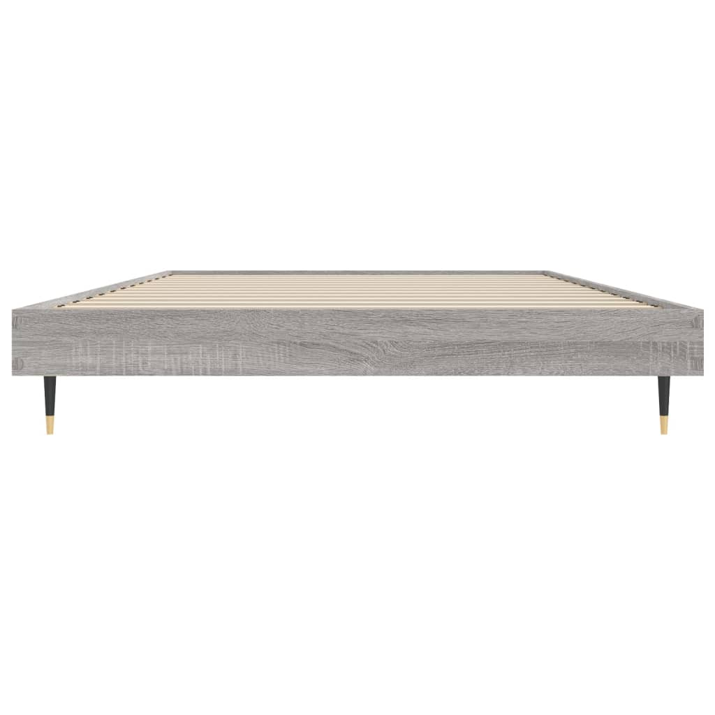 Okvir za krevet boja hrasta 90x200 cm od konstruiranog drva