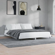 Okvir za krevet bijeli 150x200 cm konstruirano drvo