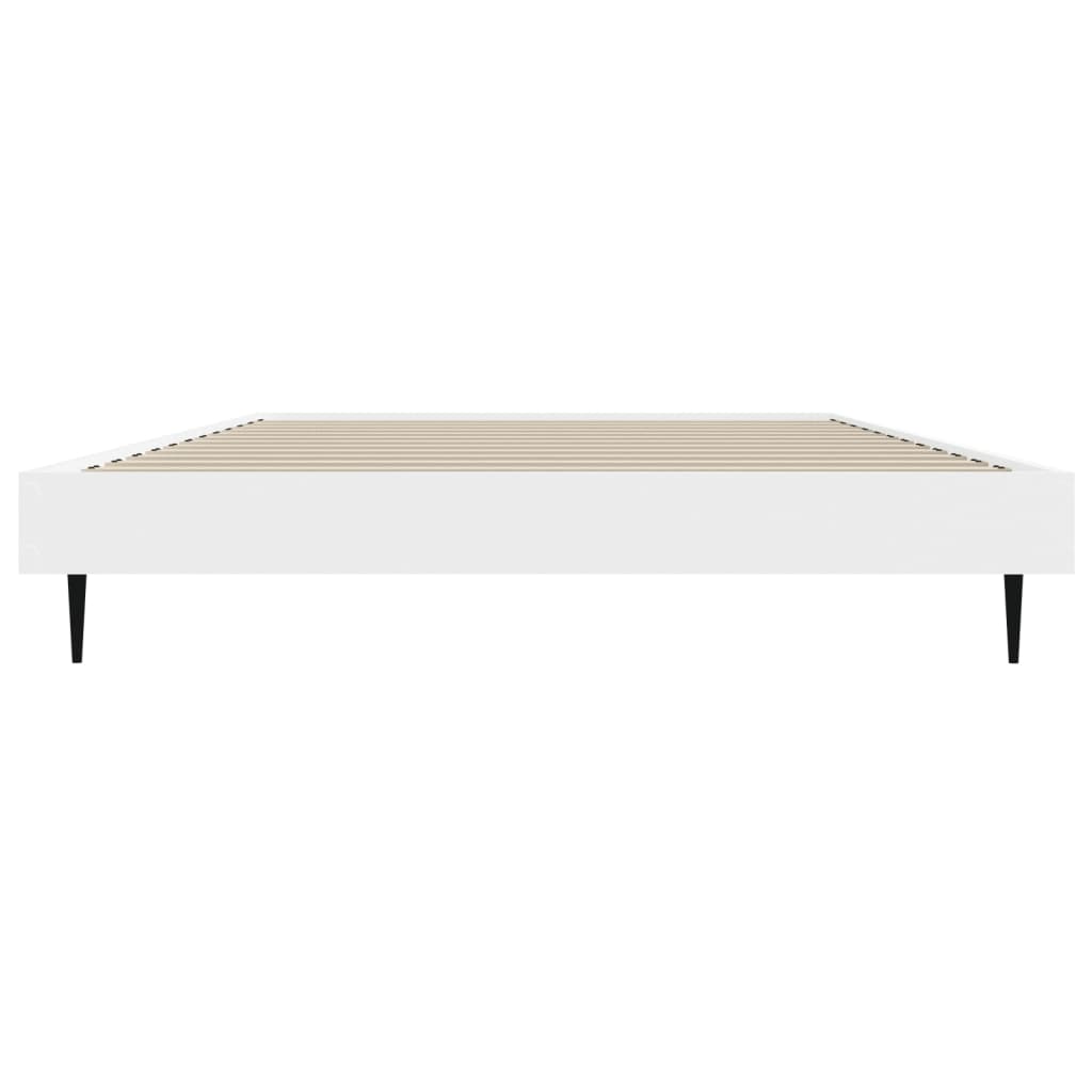 Okvir za krevet bijeli 90x200 cm konstruirano drvo