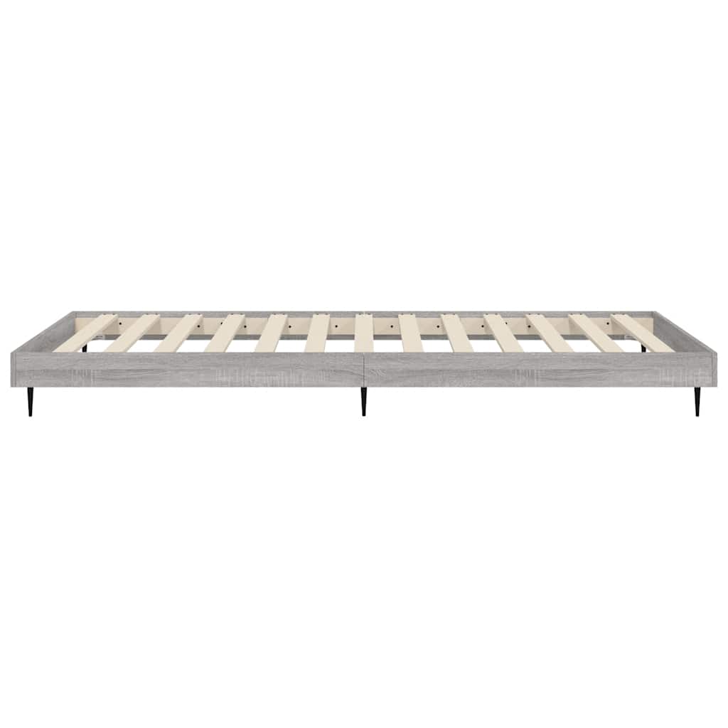 Okvir za krevet boja hrasta 90x200 cm od konstruiranog drva