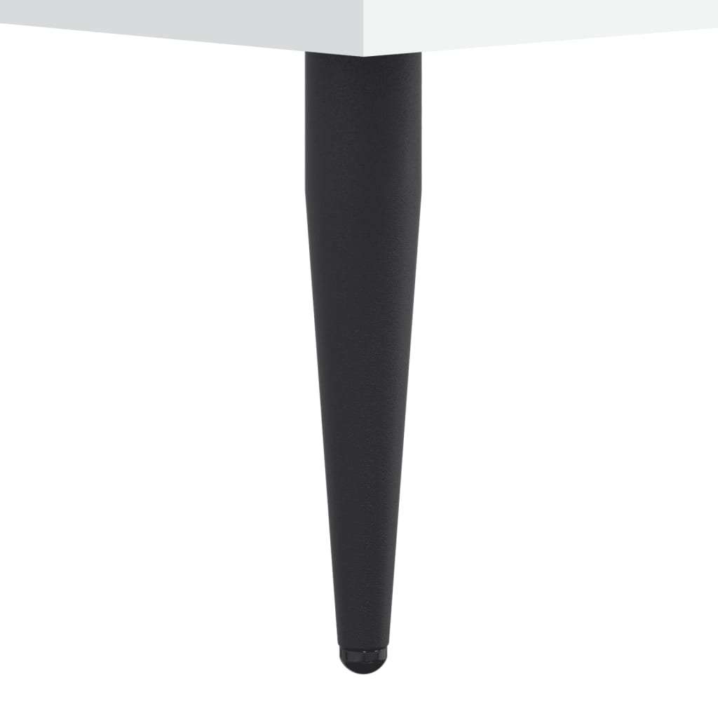 Okvir za krevet bijeli 135x190 cm konstruirano drvo