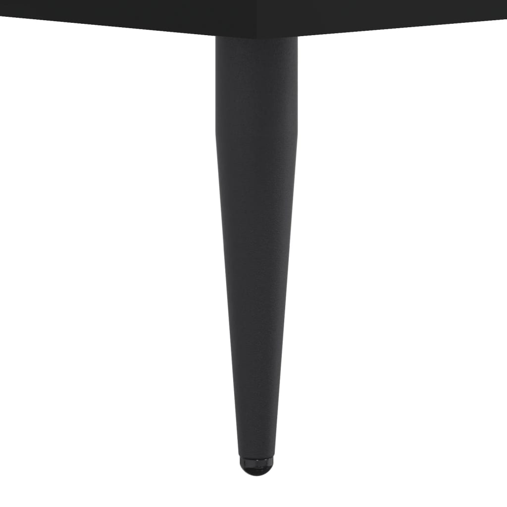 Okvir za krevet crni 120x190 cm konstruirano drvo