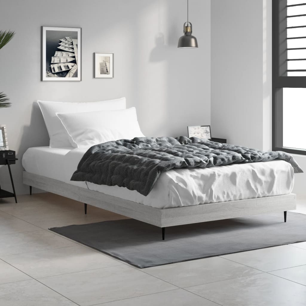 Okvir za krevet boja hrasta 90x190 cm od konstruiranog drva