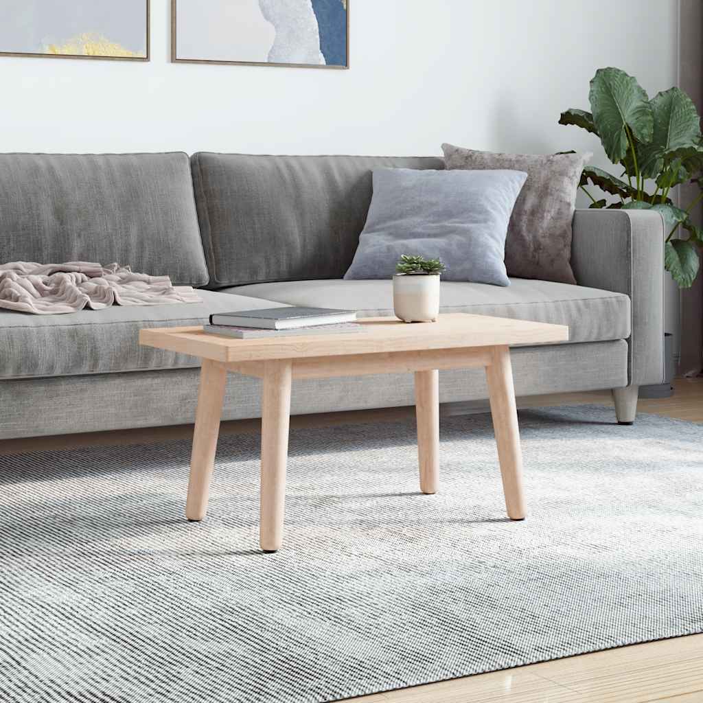 Ploča za stol 80 x 40 x 2,5 cm od masivne borovine pravokutna