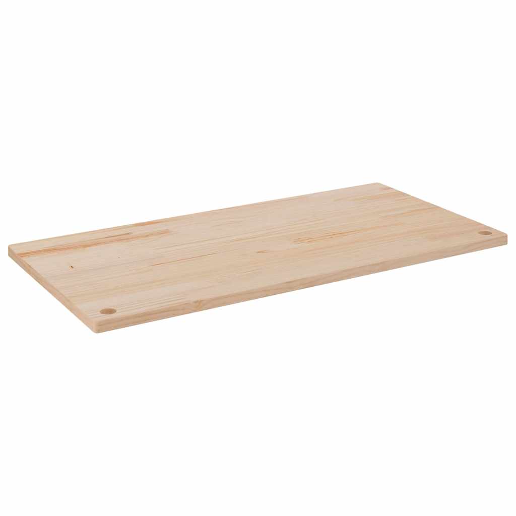Ploča za radni stol 110 x 55 x 2,5 cm od masivne borovine