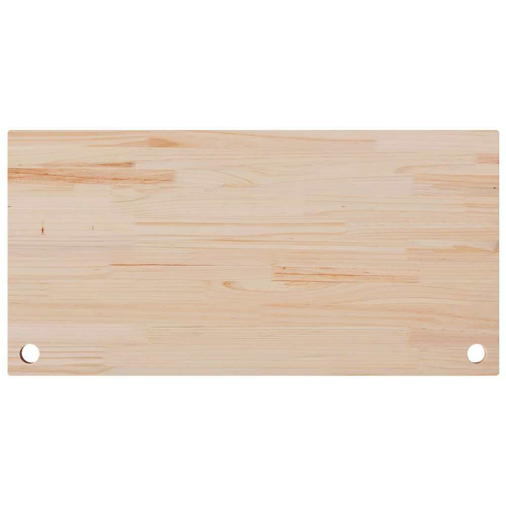 Ploča za radni stol 110 x 55 x 2,5 cm od masivne borovine