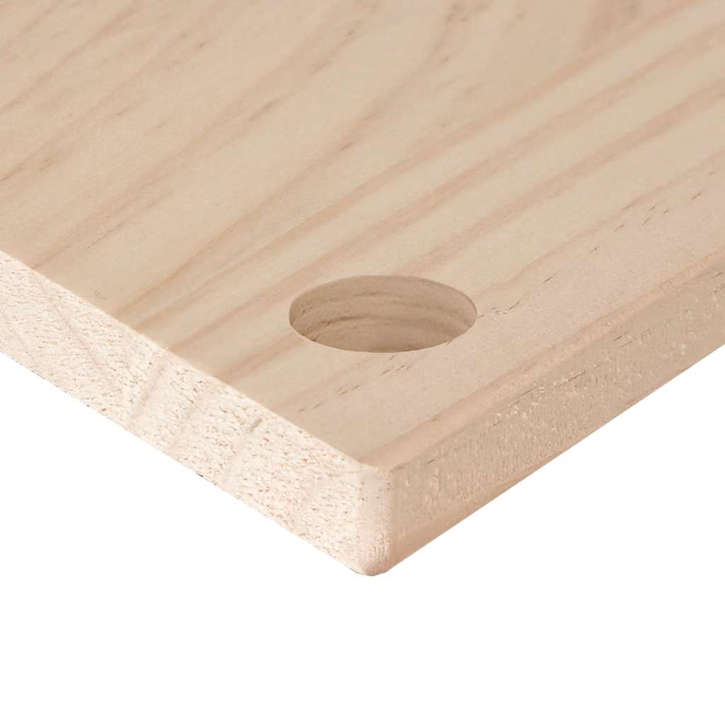 Ploča za radni stol 110 x 55 x 2,5 cm od masivne borovine