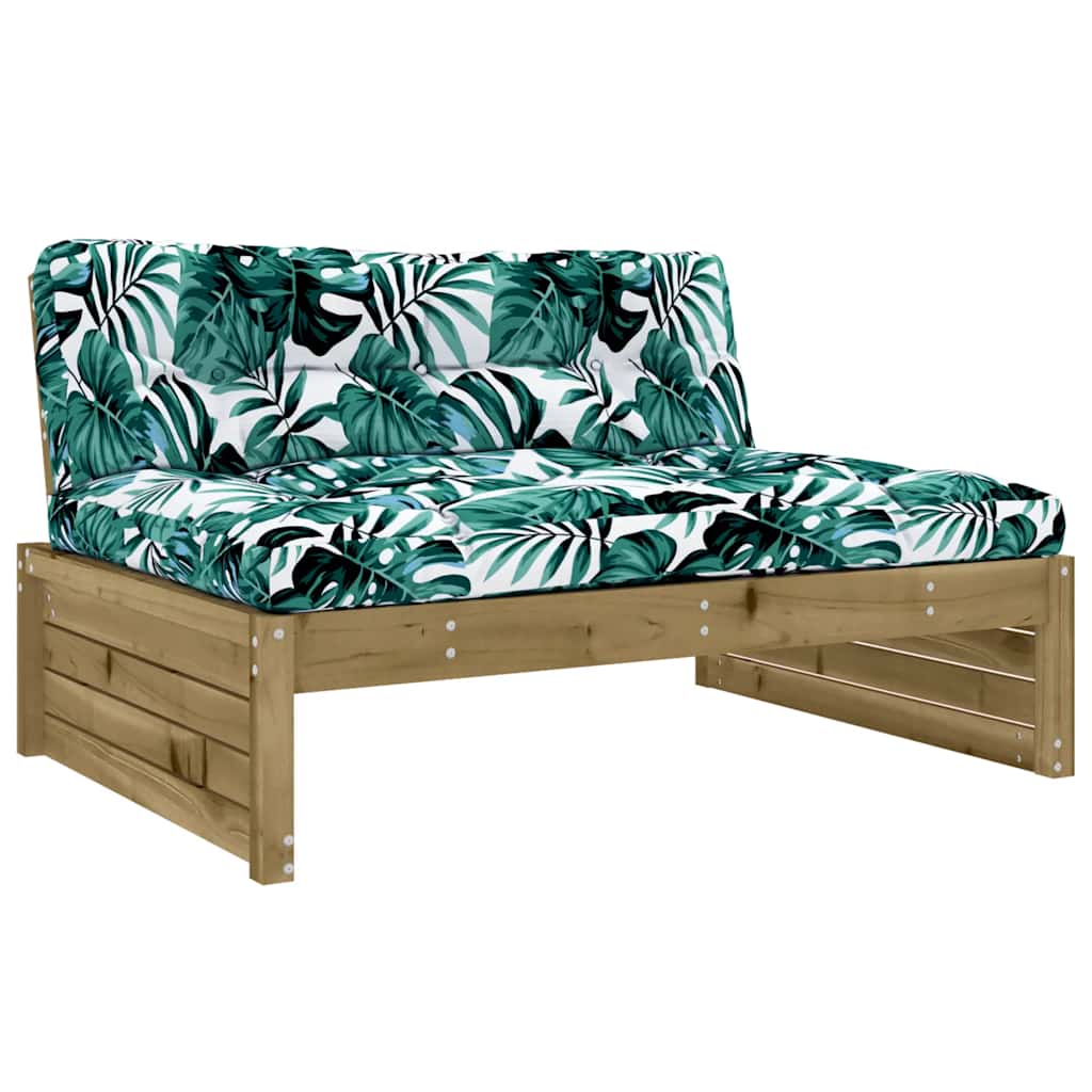 Srednja sofa 120x80 cm od impregnirane borovine