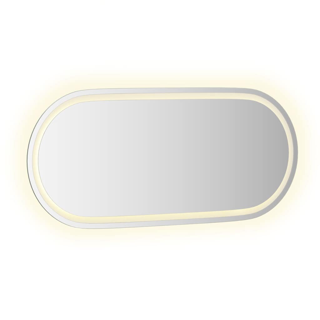 LED kupaonsko ogledalo 100 x 45 cm ovalno
