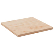 Ploča za stol 60 x 60 x 2,5 cm od masivne borovine četvrtasta