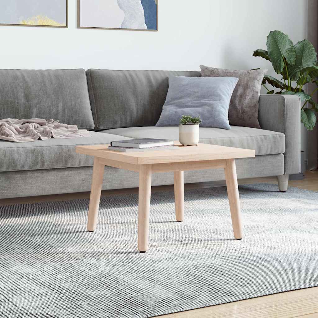 Ploča za stol 60 x 60 x 2,5 cm od masivne borovine četvrtasta