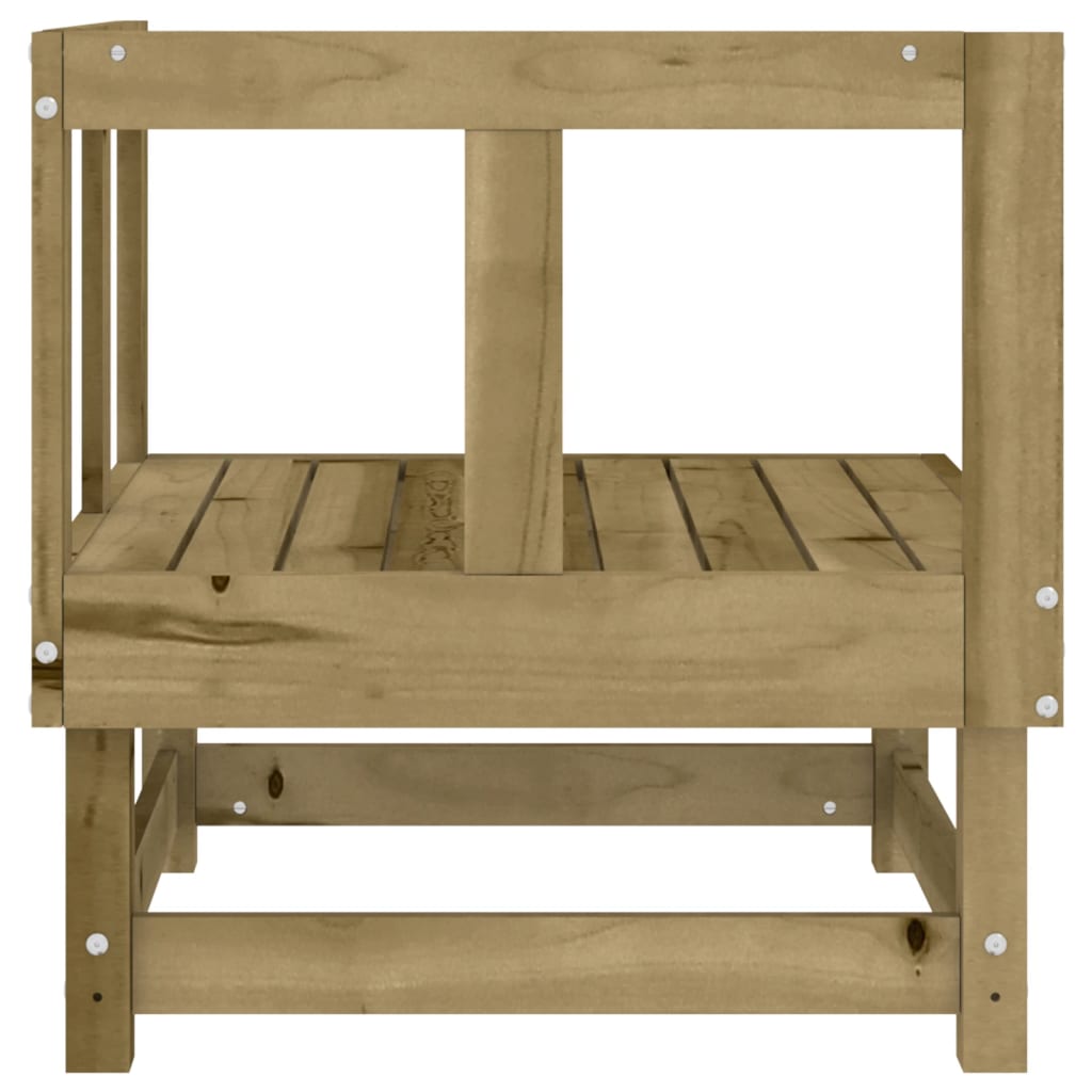 Kutna vrtna sofa od impregnirane borovine