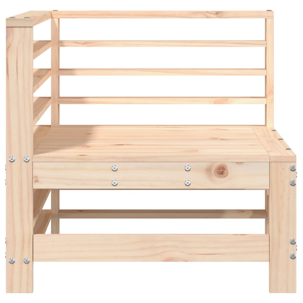 Kutna vrtna sofa od masivne borovine
