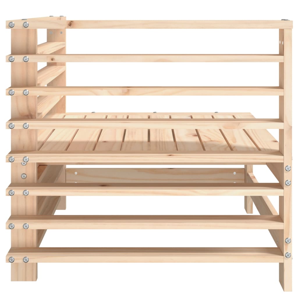 Kutna vrtna sofa od masivne borovine