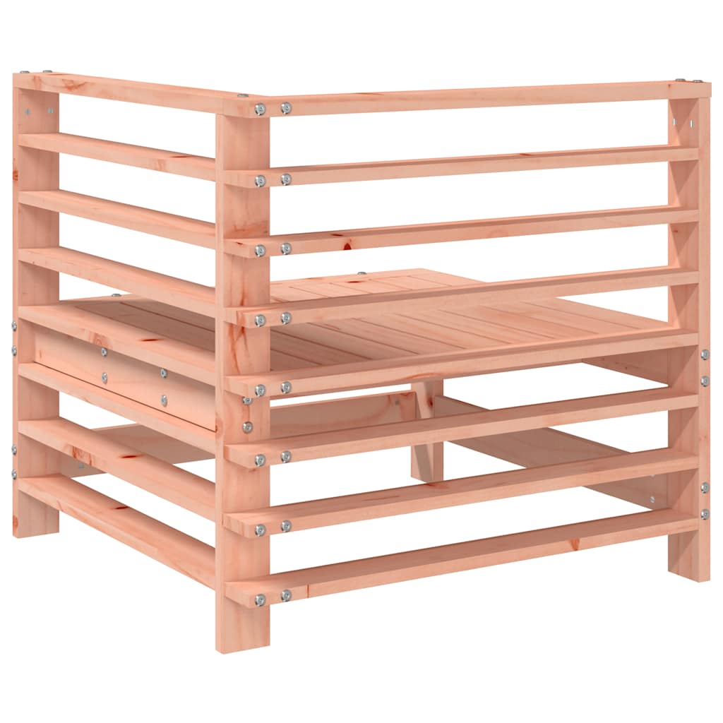 Kutna vrtna sofa od masivnog drva duglazije