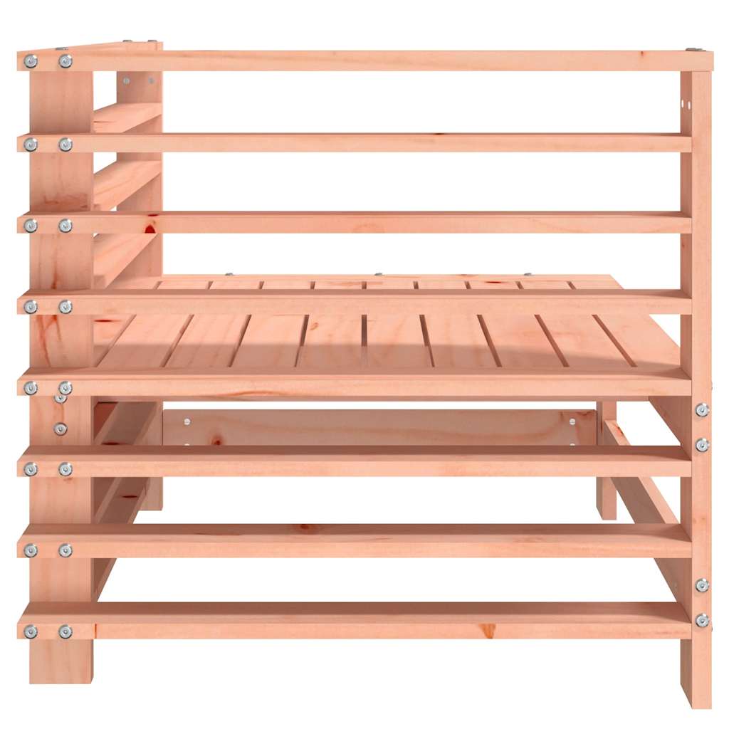 Kutna vrtna sofa od masivnog drva duglazije