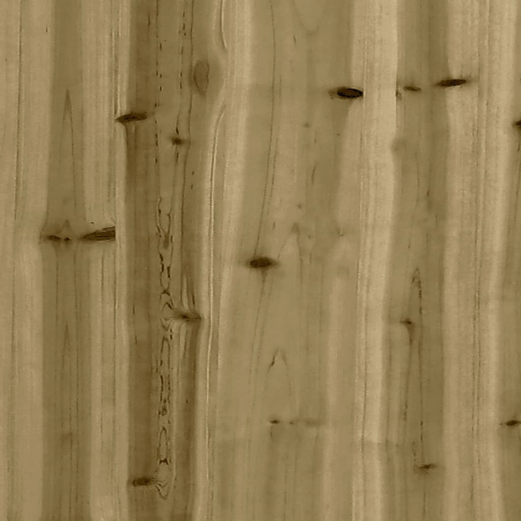 Vrtni tabure 120 x 80 cm od impregnirane borovine