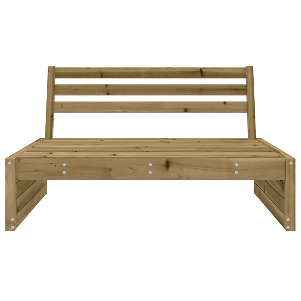 Srednja vrtna sofa 120 x 80 cm od impregnirane borovine