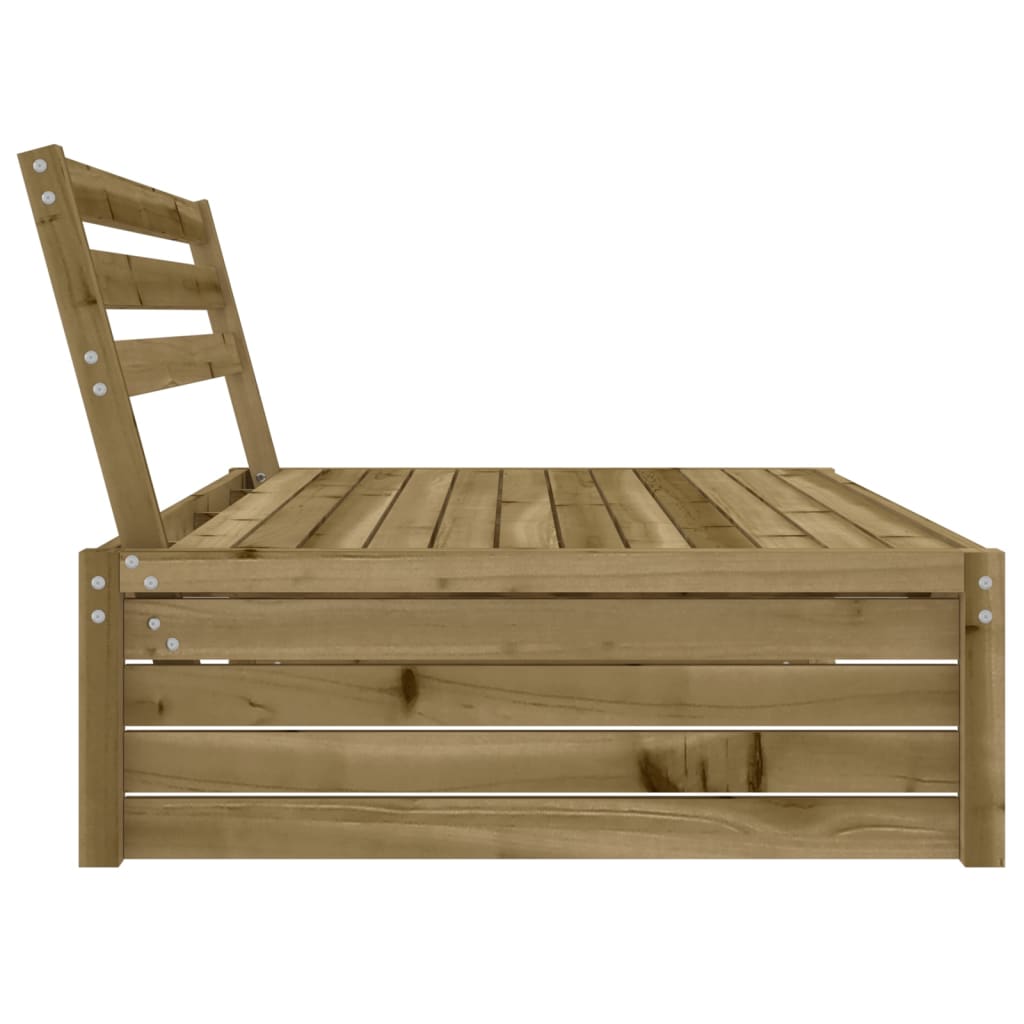 Srednja vrtna sofa 120 x 80 cm od impregnirane borovine