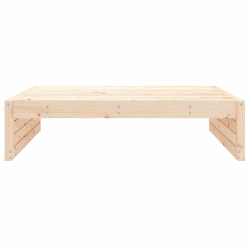 Vrtni tabure 120 x 80 cm od masivne borovine