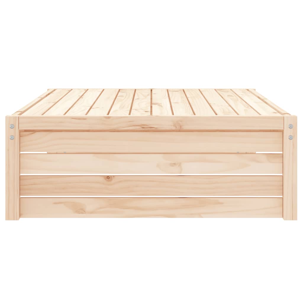 Vrtni tabure 120 x 80 cm od masivne borovine