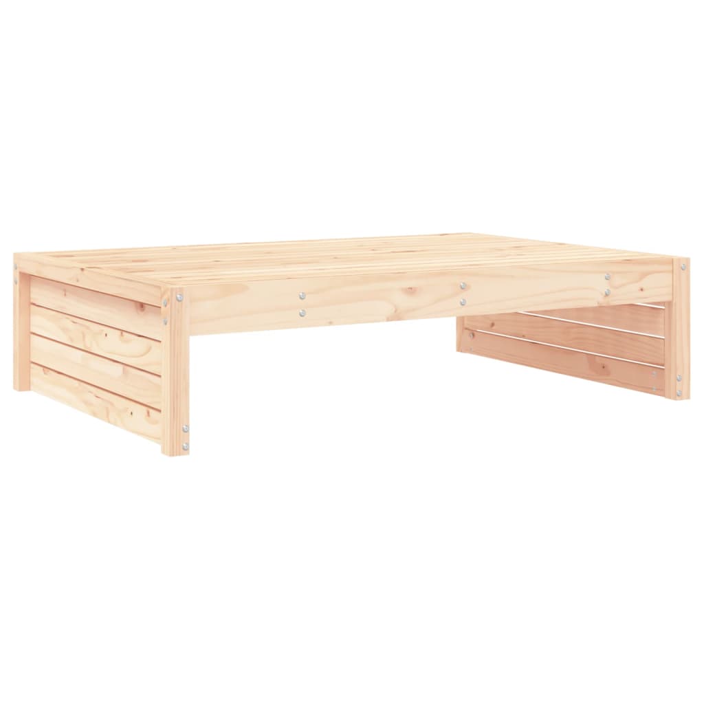 Vrtni tabure 120 x 80 cm od masivne borovine