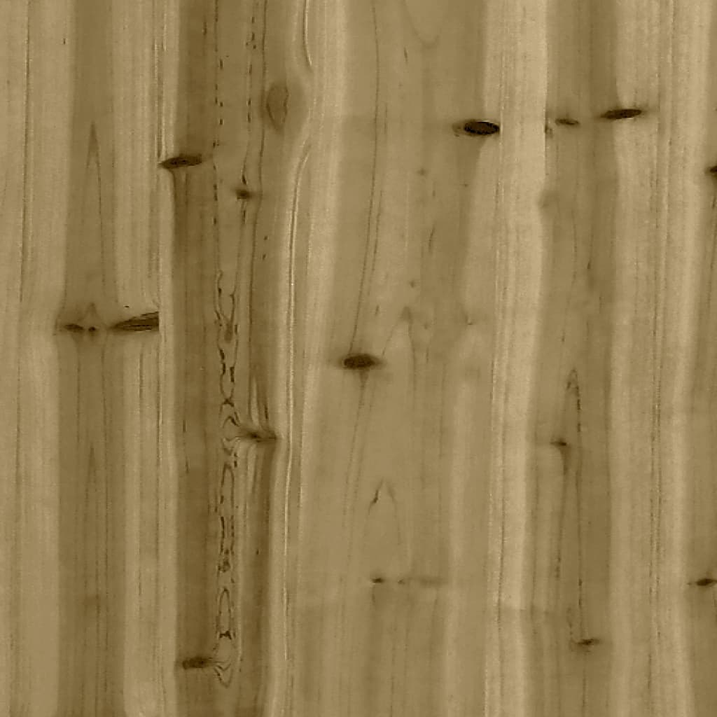 Vrtni tabure 120 x 80 cm od impregnirane borovine