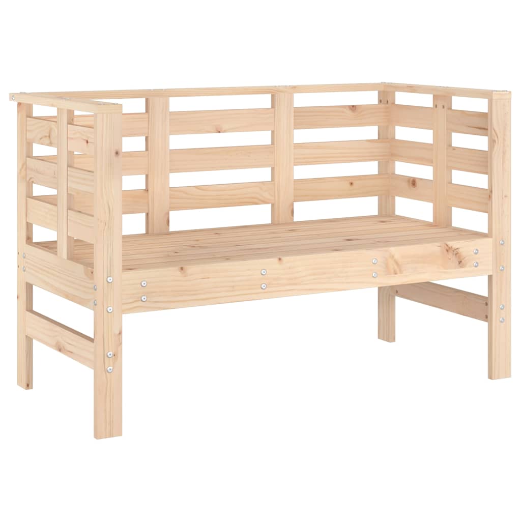Vrtna klupa 111,5 x 53 x 71 cm od masivne borovine