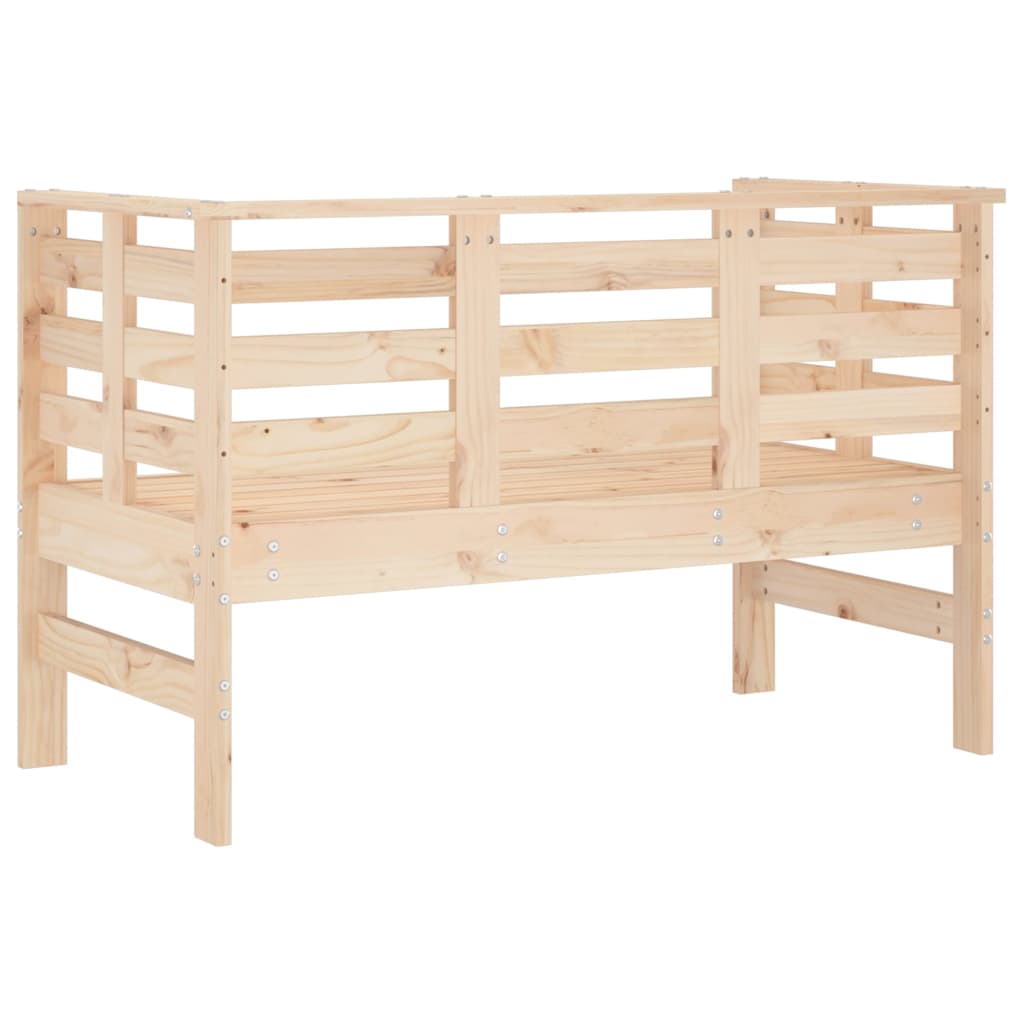 Vrtna klupa 111,5 x 53 x 71 cm od masivne borovine