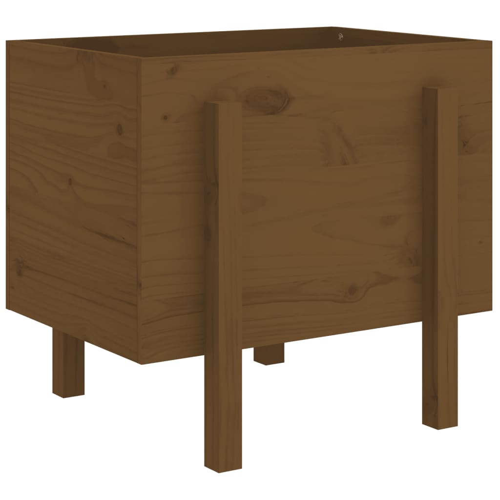 Vrtna sadilica boja meda 62 x 50 x 57 cm od masivne borovine