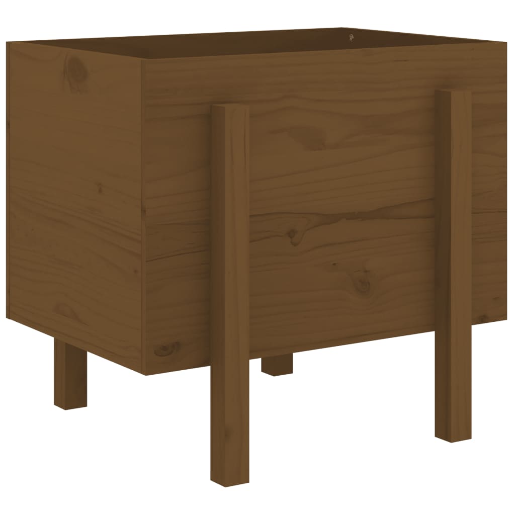 Vrtna sadilica boja meda 62 x 50 x 57 cm od masivne borovine