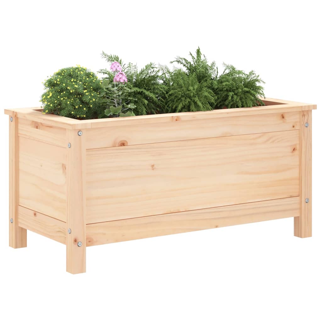 Vrtna sadilica 82,5 x 40 x 39 cm od masivne borovine