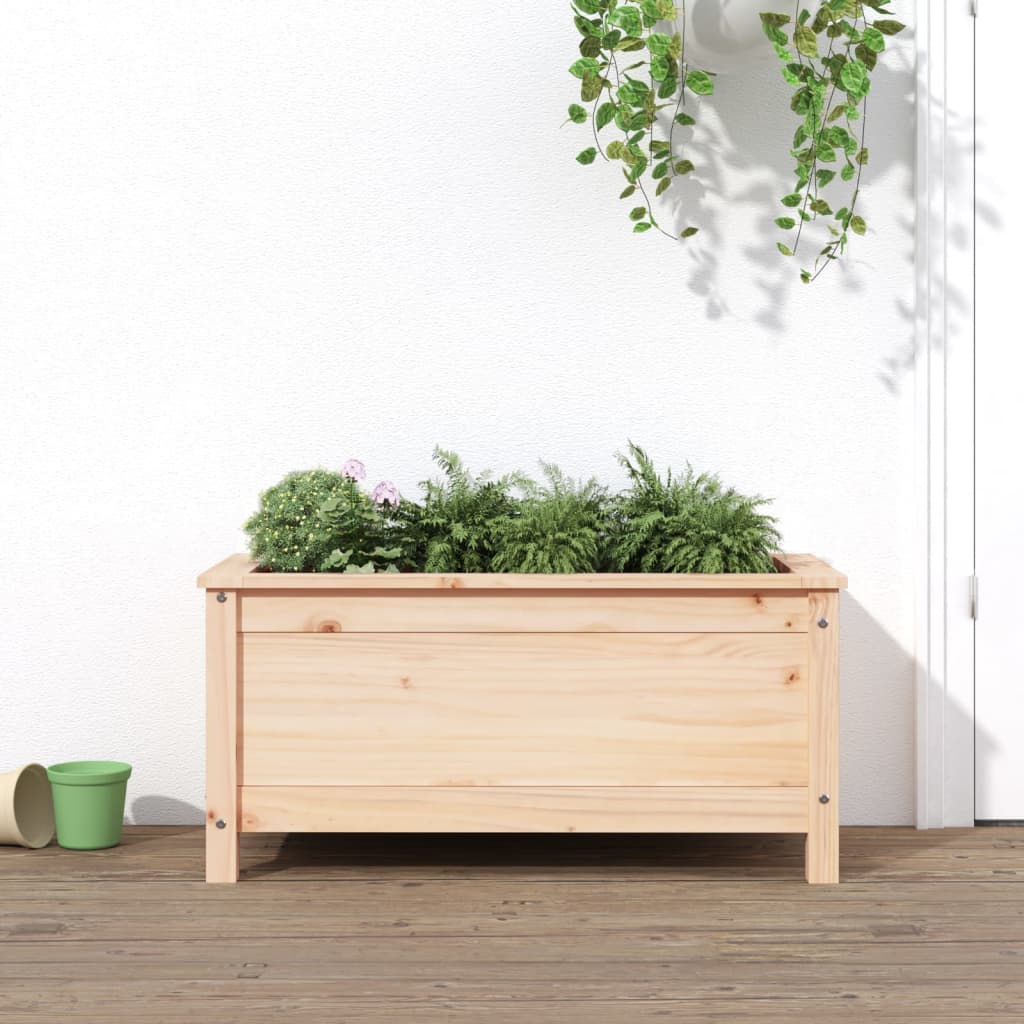 Vrtna sadilica 82,5 x 40 x 39 cm od masivne borovine