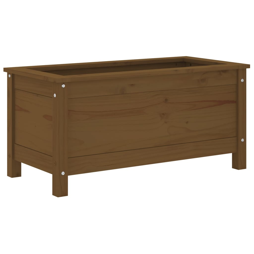 Vrtna sadilica boja meda 82,5 x 40 x 39 cm od masivne borovine