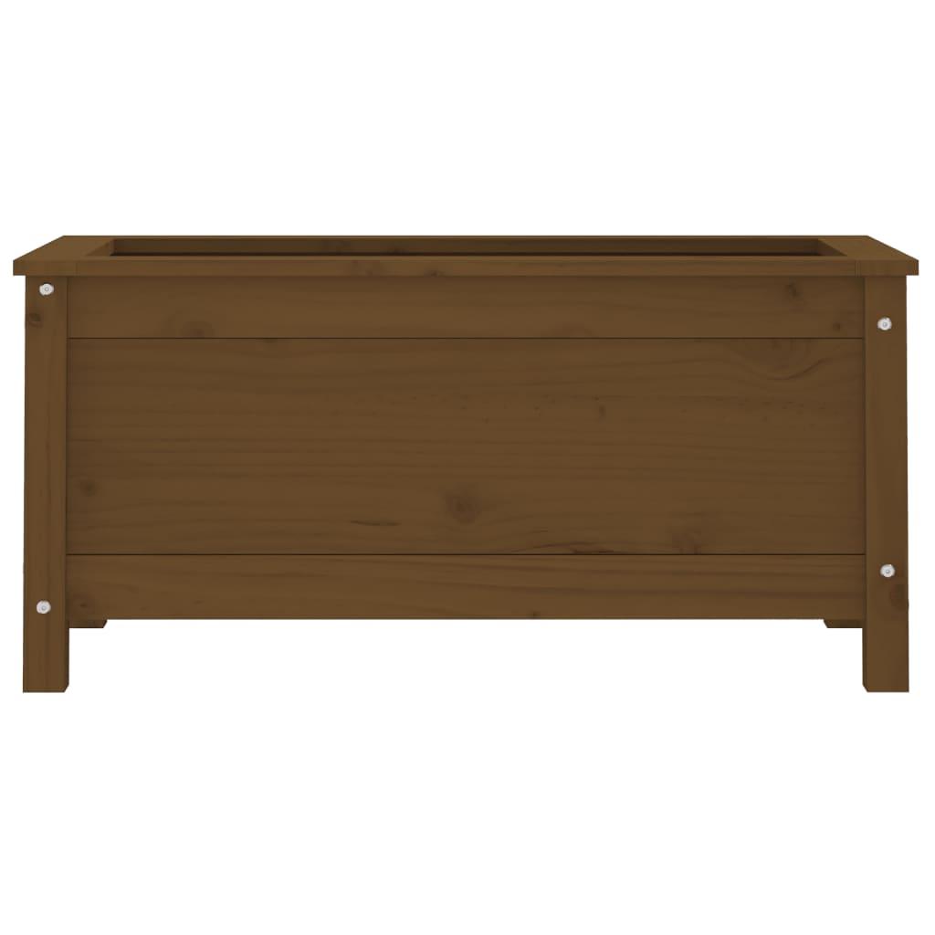 Vrtna sadilica boja meda 82,5 x 40 x 39 cm od masivne borovine