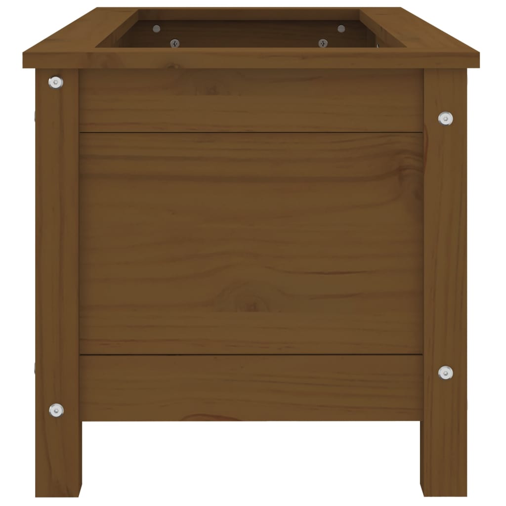 Vrtna sadilica boja meda 82,5 x 40 x 39 cm od masivne borovine