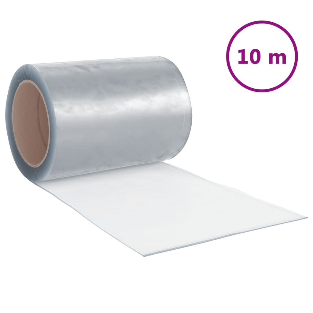 Prozirna zavjesa za vrata 300 mm x 2,6 mm 10 m PVC
