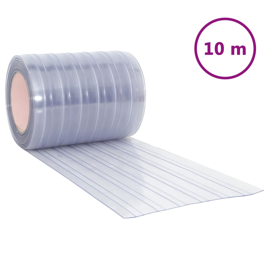 Prozirna zavjesa za vrata 300 mm x 2,6 mm 10 m PVC