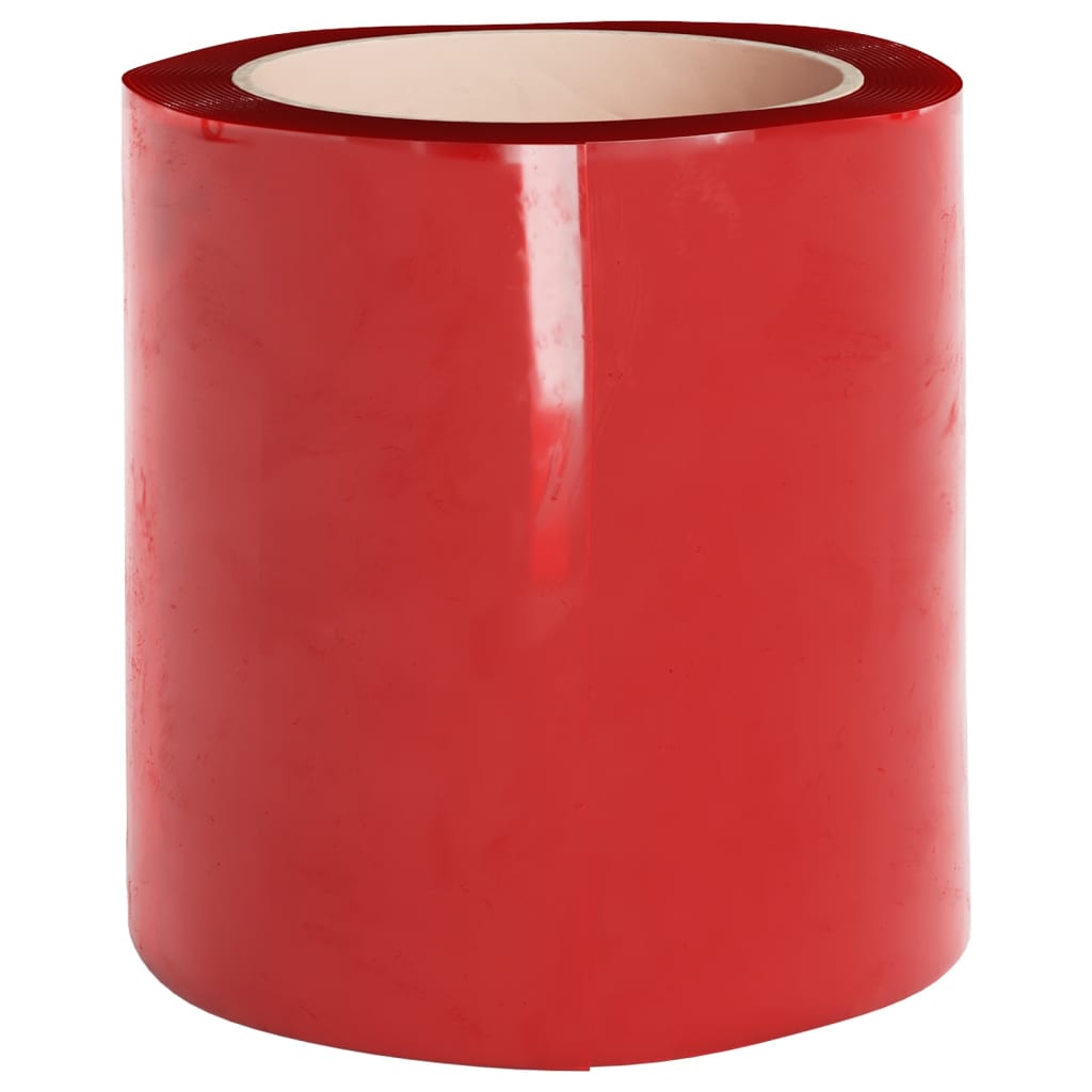 Zavjesa za vrata crvena 200 mm x 1,6 mm 10 m PVC