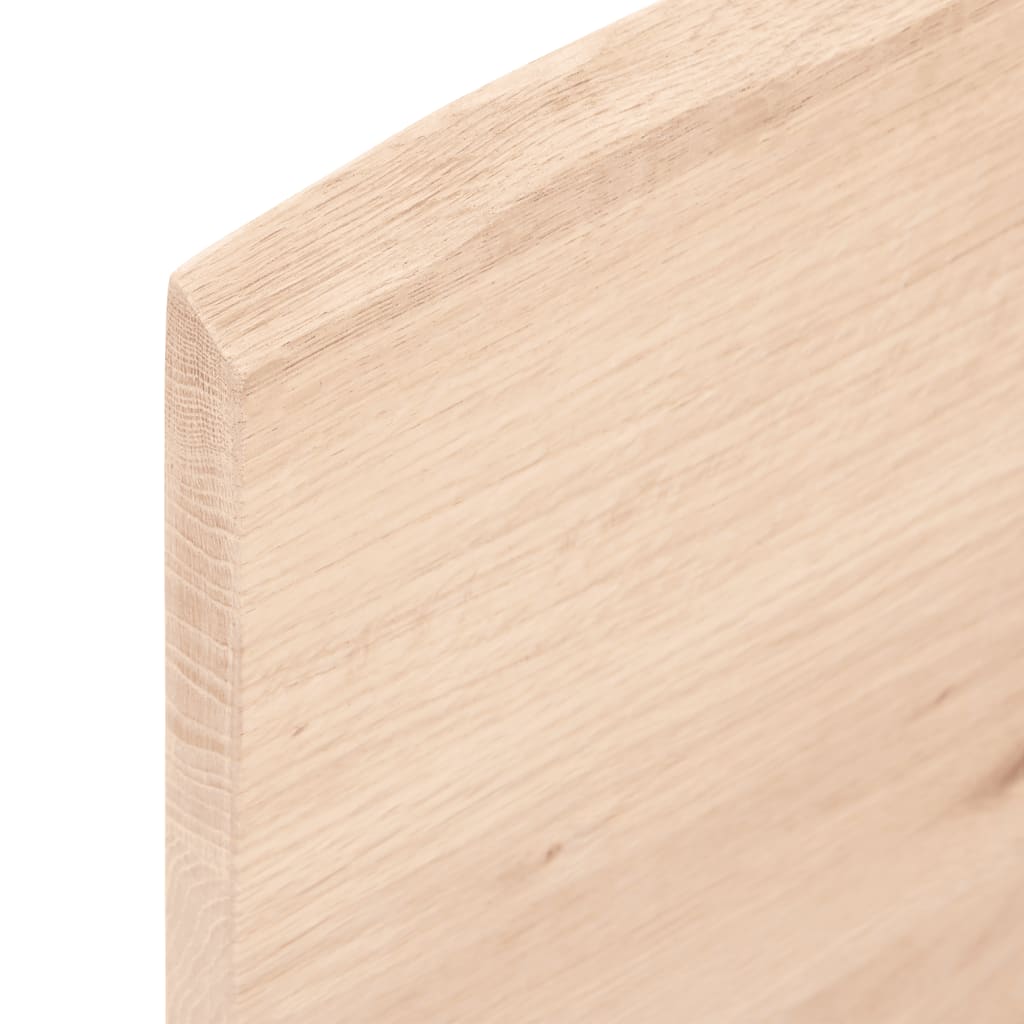 Stolna ploča 60x60x2 cm netretirana hrastovina sa živim rubom