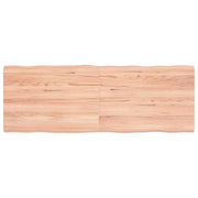 Stolna ploča svjetlosmeđa 140x50x(2-4) cm obrađena hrastovina