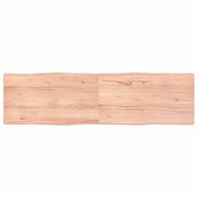 Stolna ploča svjetlosmeđa 180x50x(2-4) cm obrađena hrastovina