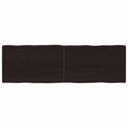 Stolna ploča tamnosmeđa 160x50x(2-4) cm obrađena hrastovina