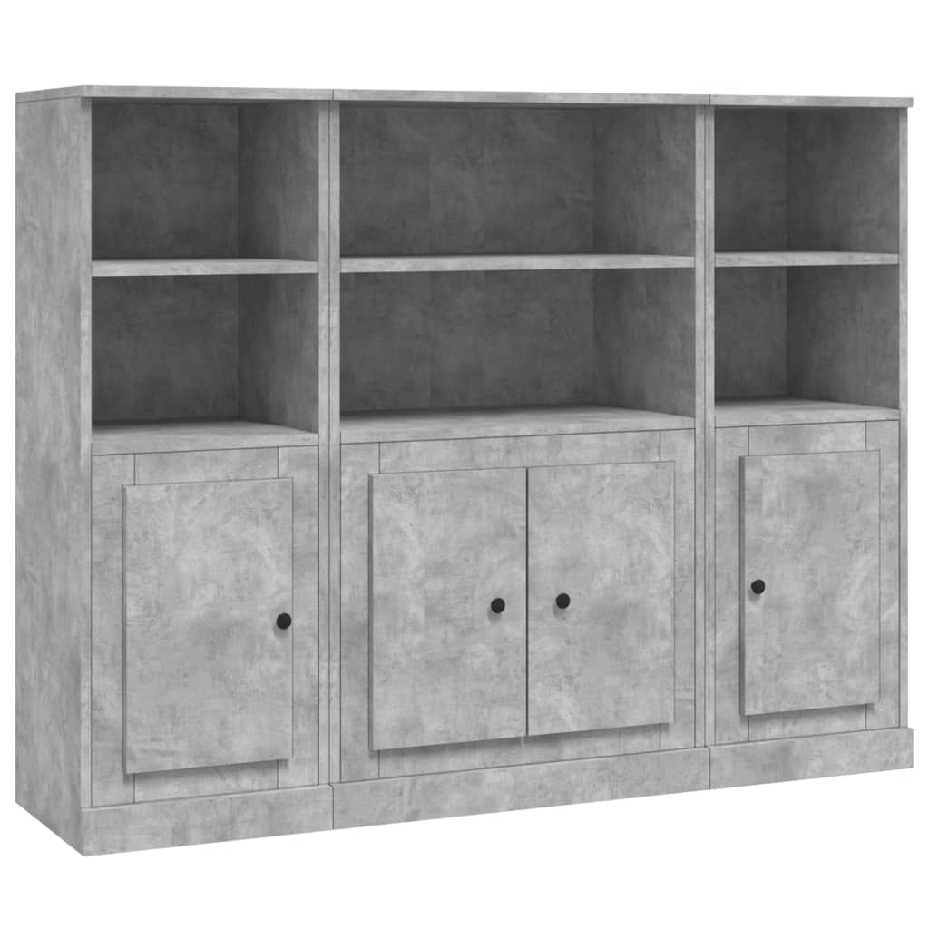 Highboard 132 x 35,5 x 103,5 cm Konstruirano drvo