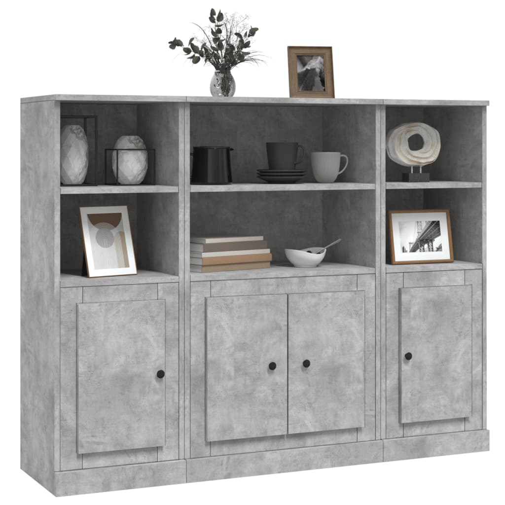 Highboard 132 x 35,5 x 103,5 cm Konstruirano drvo