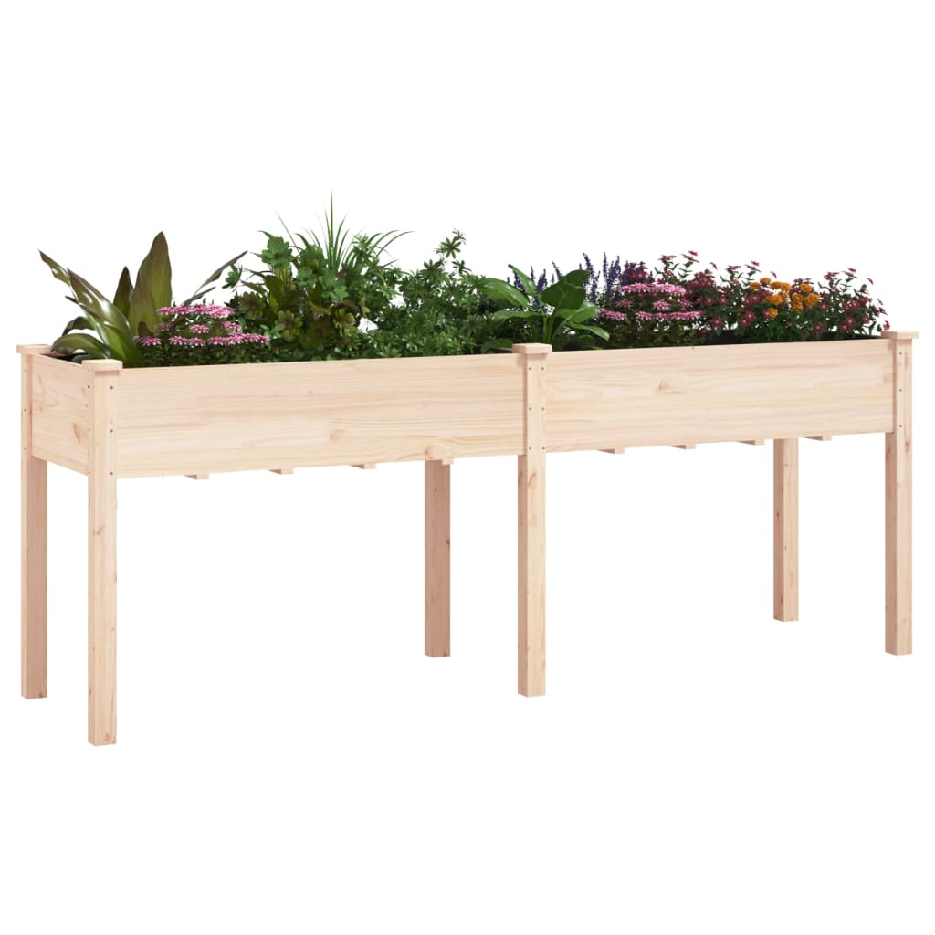 Sadilica s oblogom 203 x 53 x 76 cm od masivne jelovine