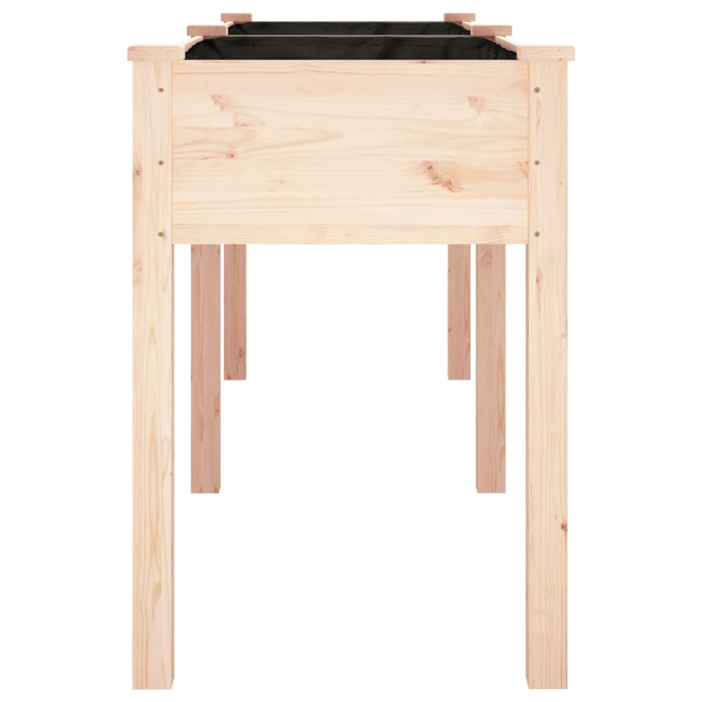 Sadilica s oblogom 203 x 53 x 76 cm od masivne jelovine