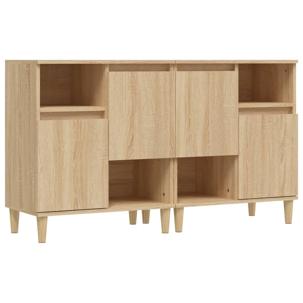 Komoda 2 kom boja hrasta sonome 60x35x70 cm konstruirano drvo