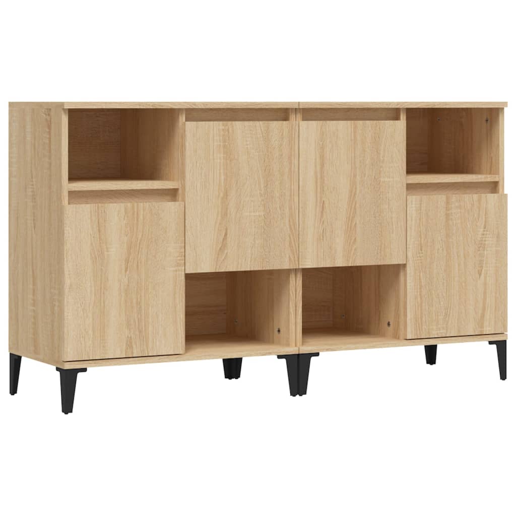 Komoda 2 kom boja hrasta sonome 60x35x70 cm konstruirano drvo